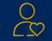 Person outline with heart icon